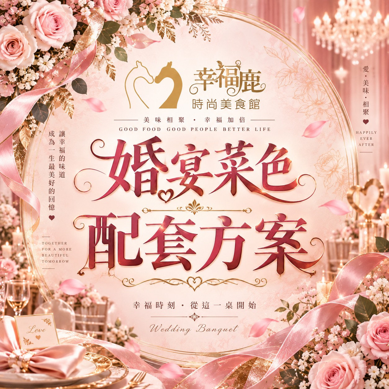 婚宴菜色&配套方案